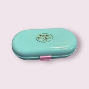 Vintage Polly Pocket Bluebird Babysitting Stamper 1992- Case Only Not Complete